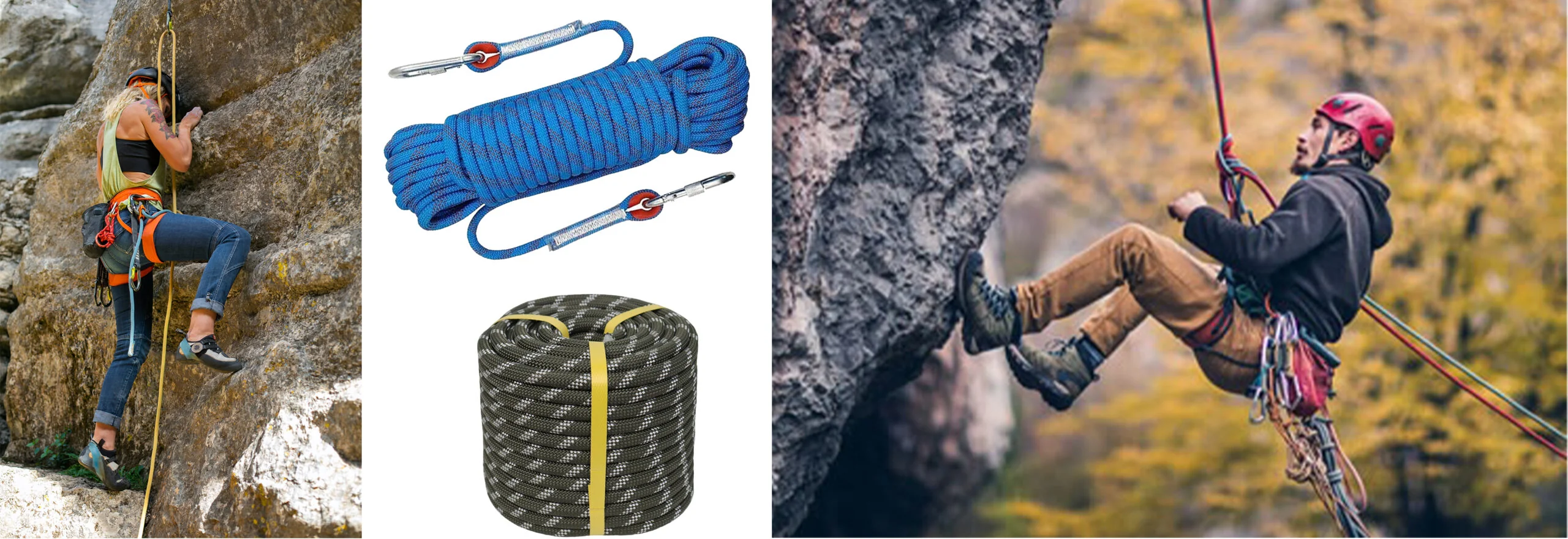 Braided Nylon Rope For Mountaineering Purposes Scaled