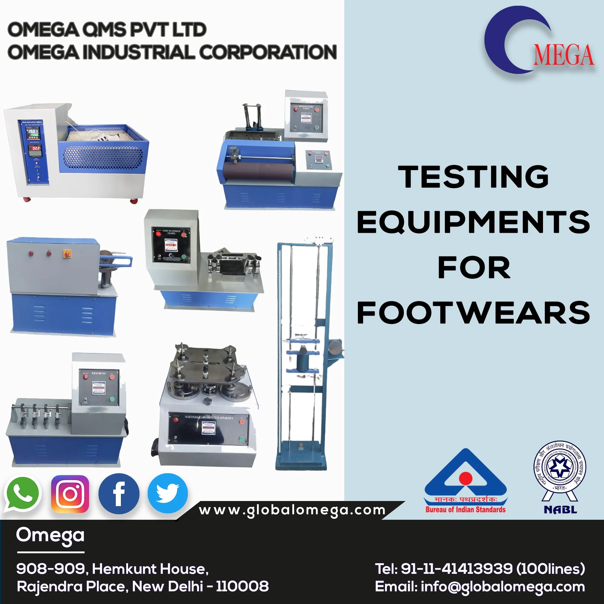 BIS Certification Laboratory Equipment